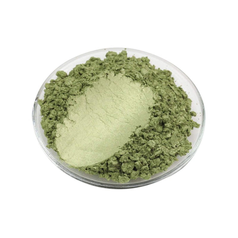 Poudre de Mica Vert Olive Pailleté 20gr